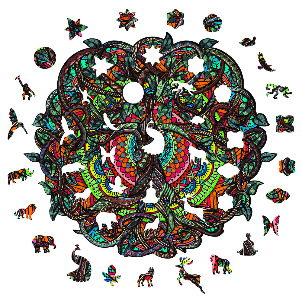 Tree Of Life Wooden Jigsaw Puzzle - Woodbests