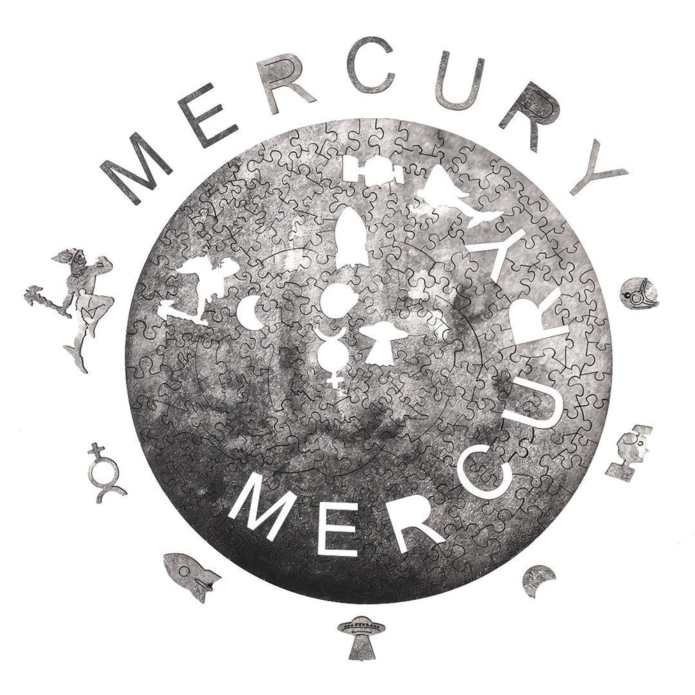 Mercury Wooden Jigsaw Puzzle - Woodbests