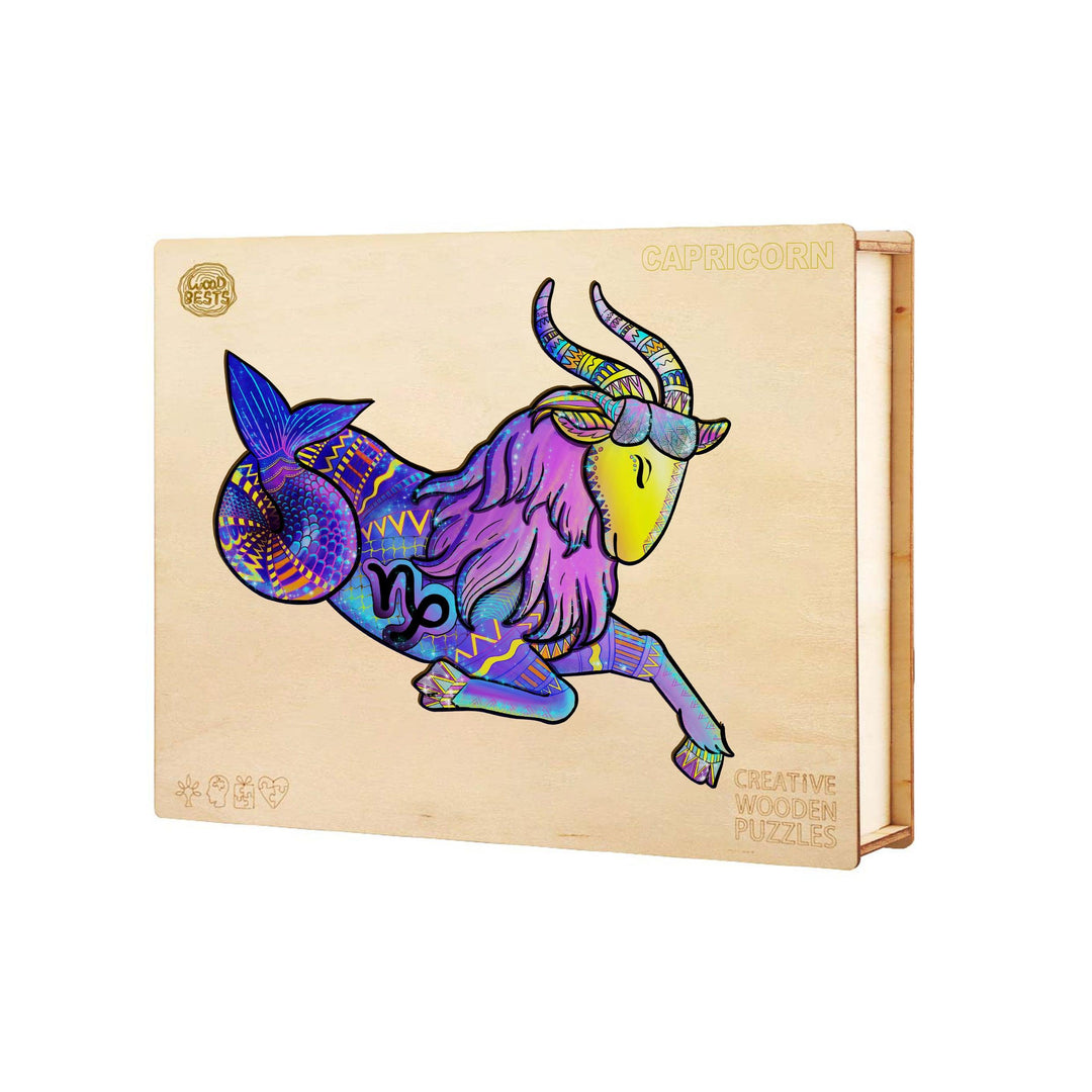Constellation Capricorn Wooden Jigsaw Puzzle - Woodbests