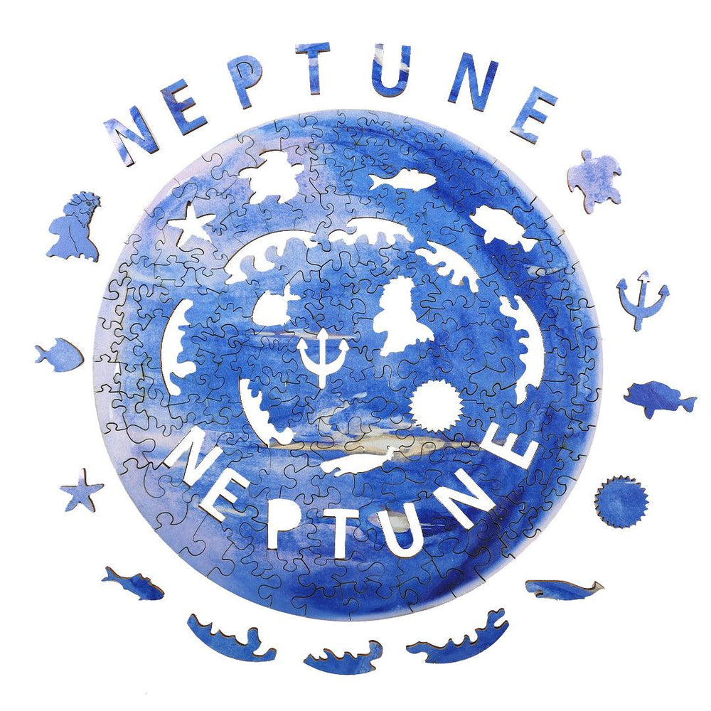 Neptune Star Wooden Jigsaw Puzzle - Woodbests