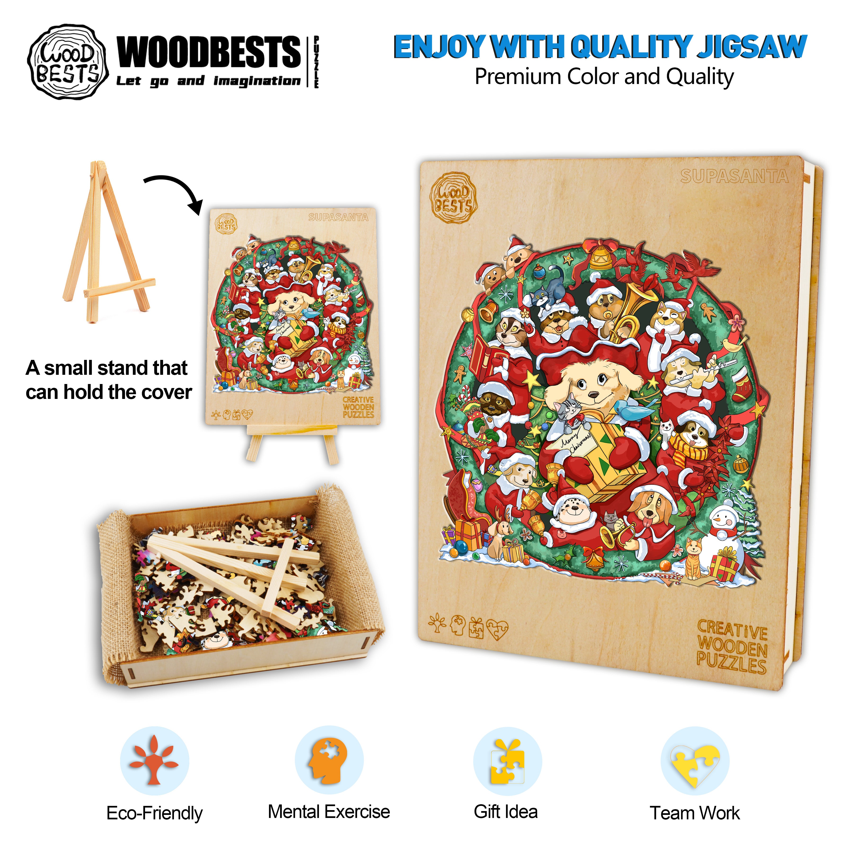 Supasanta Wooden Jigsaw Puzzle