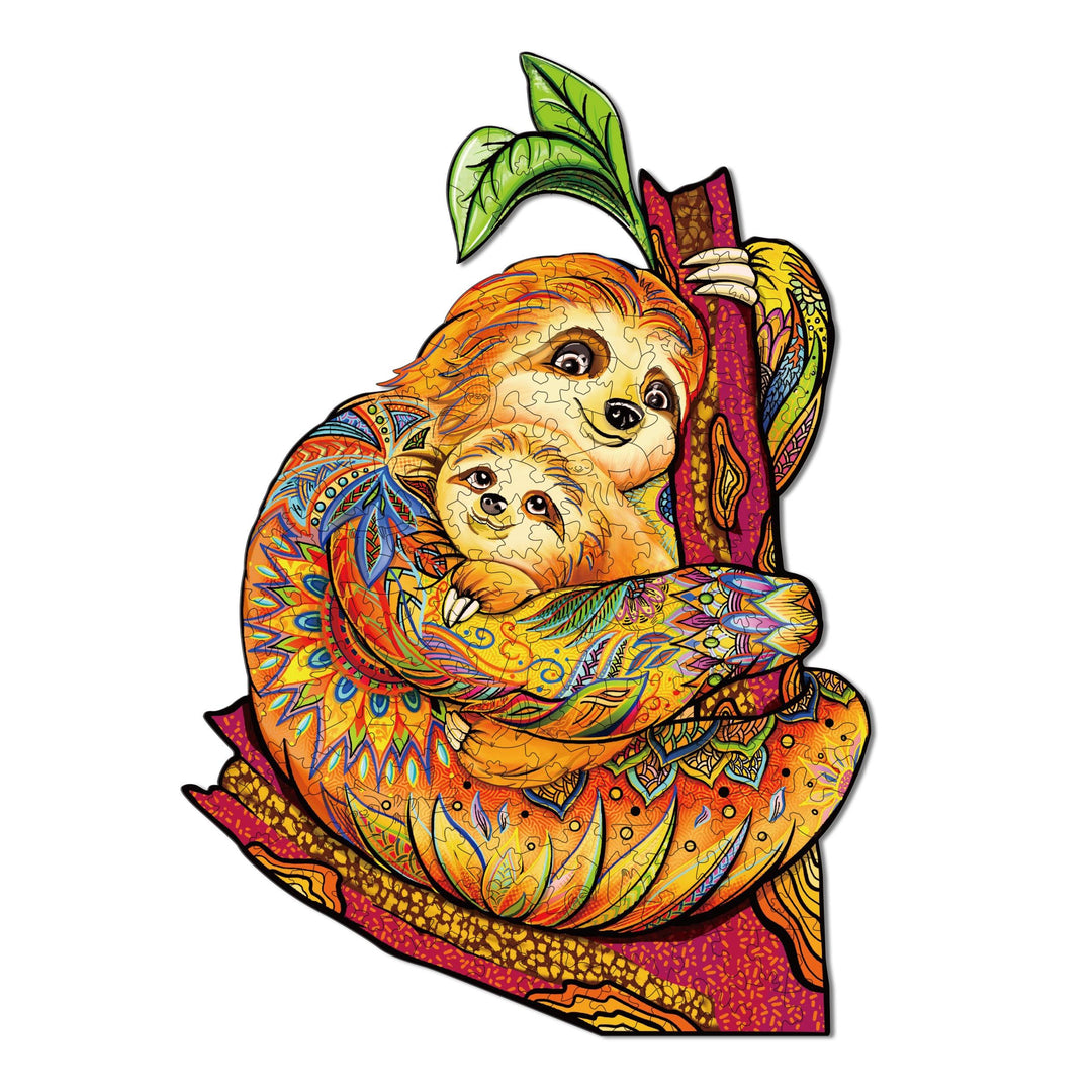 Sloth Family Puzzle Sloth Family Puzzle