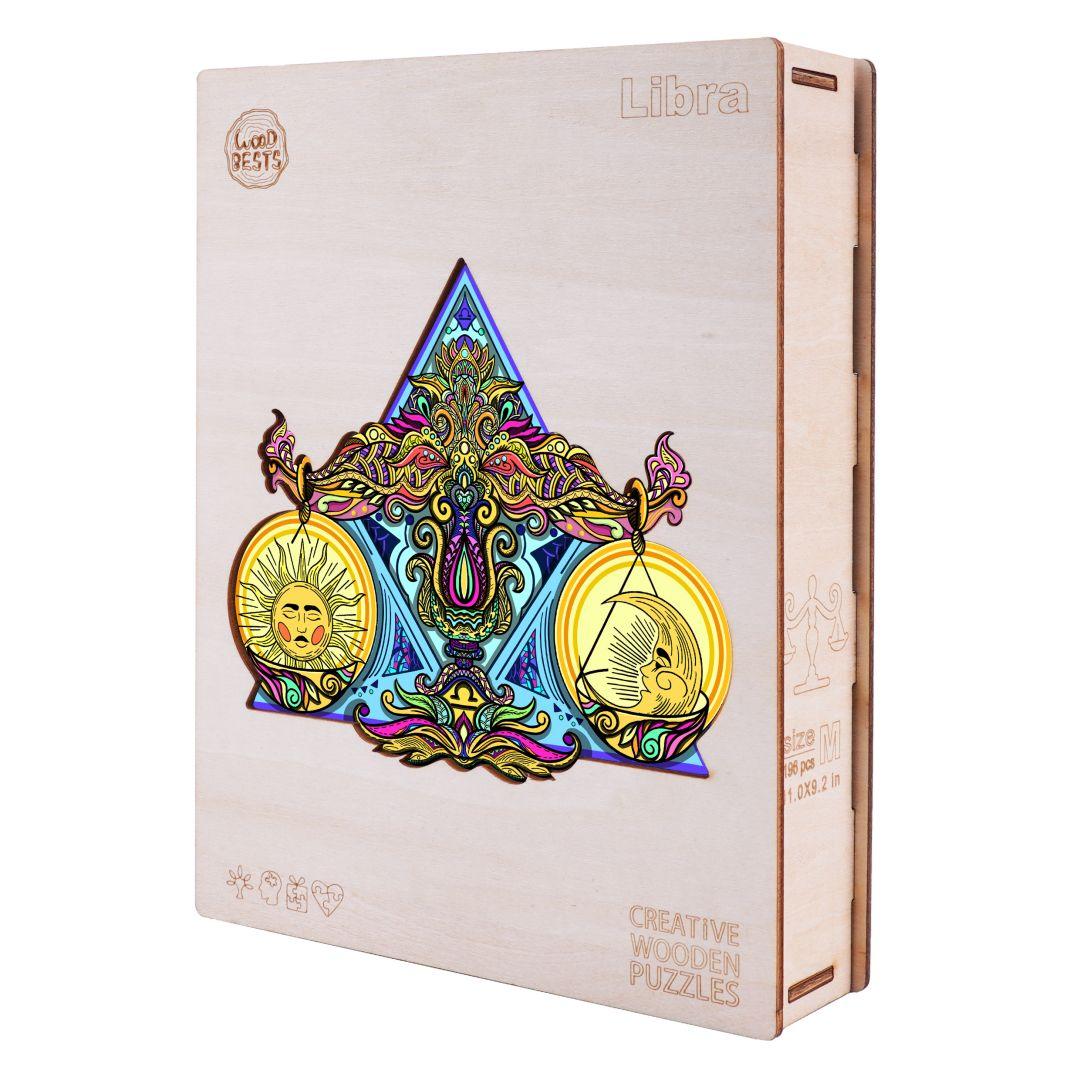 Constellation Libra Wooden Jigsaw Puzzle - Woodbests