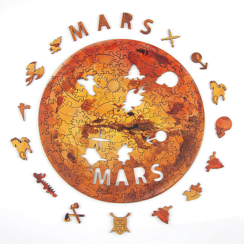 Mars Wooden Jigsaw Puzzle - Woodbests