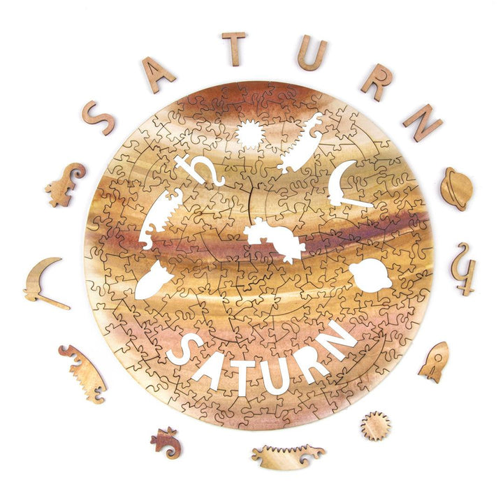 Saturn Wooden Jigsaw Puzzle