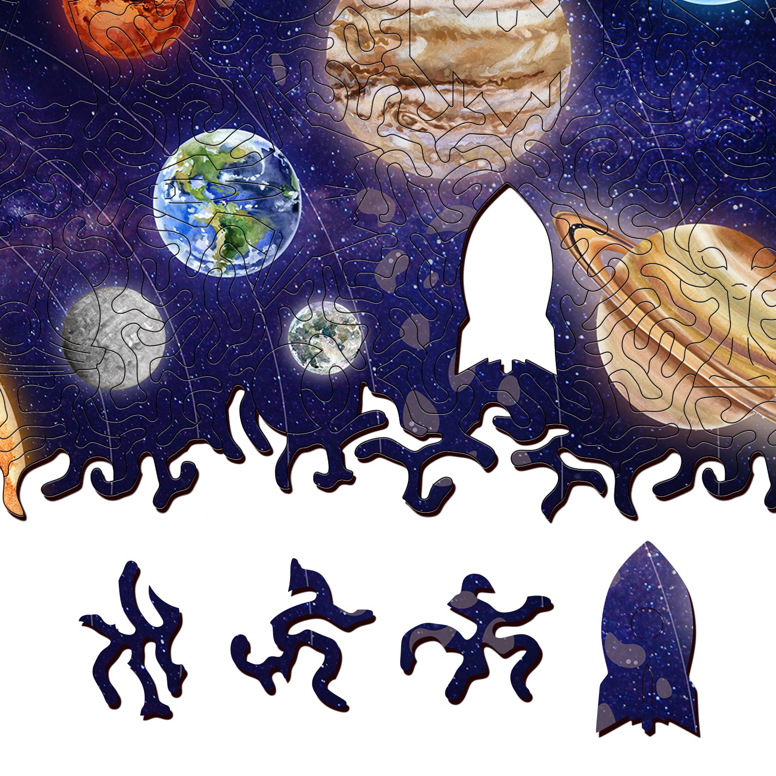 Vast Universe Wooden Jigsaw Puzzle