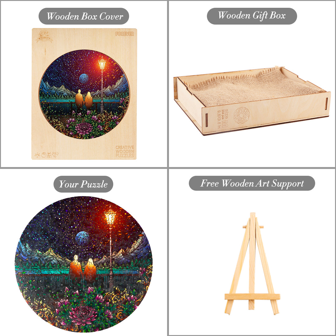 Forever Wooden Jigsaw Puzzle - Woodbests