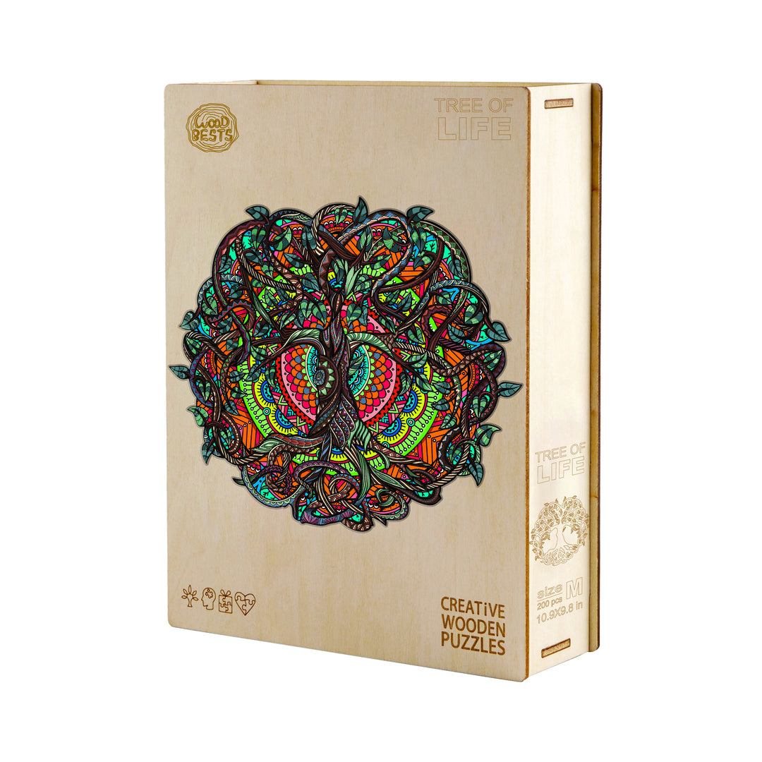 Tree Of Life Wooden Jigsaw Puzzle - Woodbests