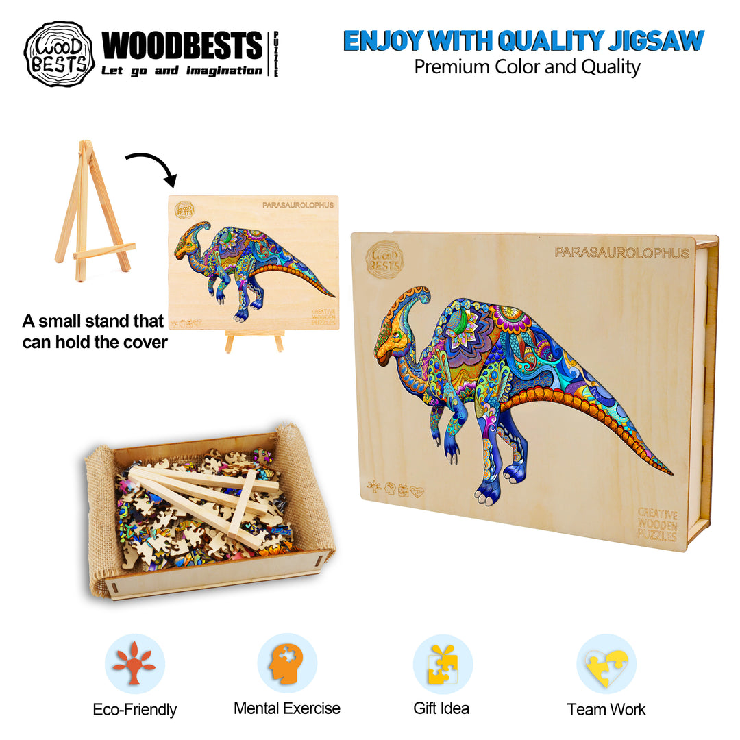 Paractenosaurus Wooden Jigsaw Puzzle - Woodbests