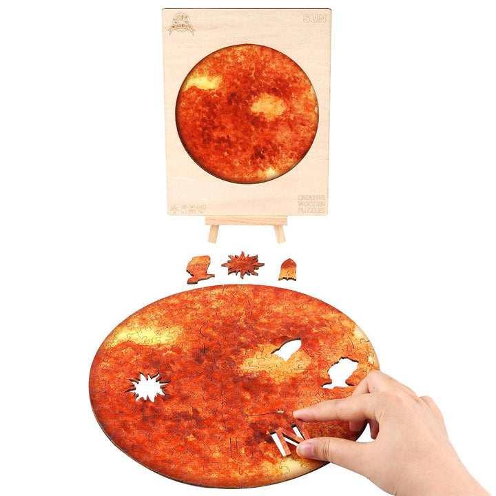 The Sun Wooden Jigsaw Puzzle - Woodbests