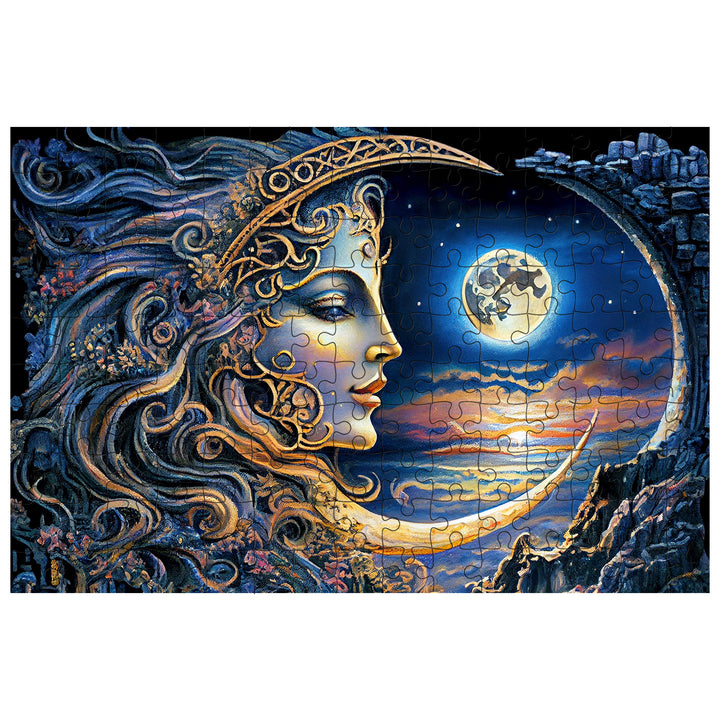Moon Goddess Jigsaw Puzzle[300PCS/500PCS/1000PCS]-Woodbests