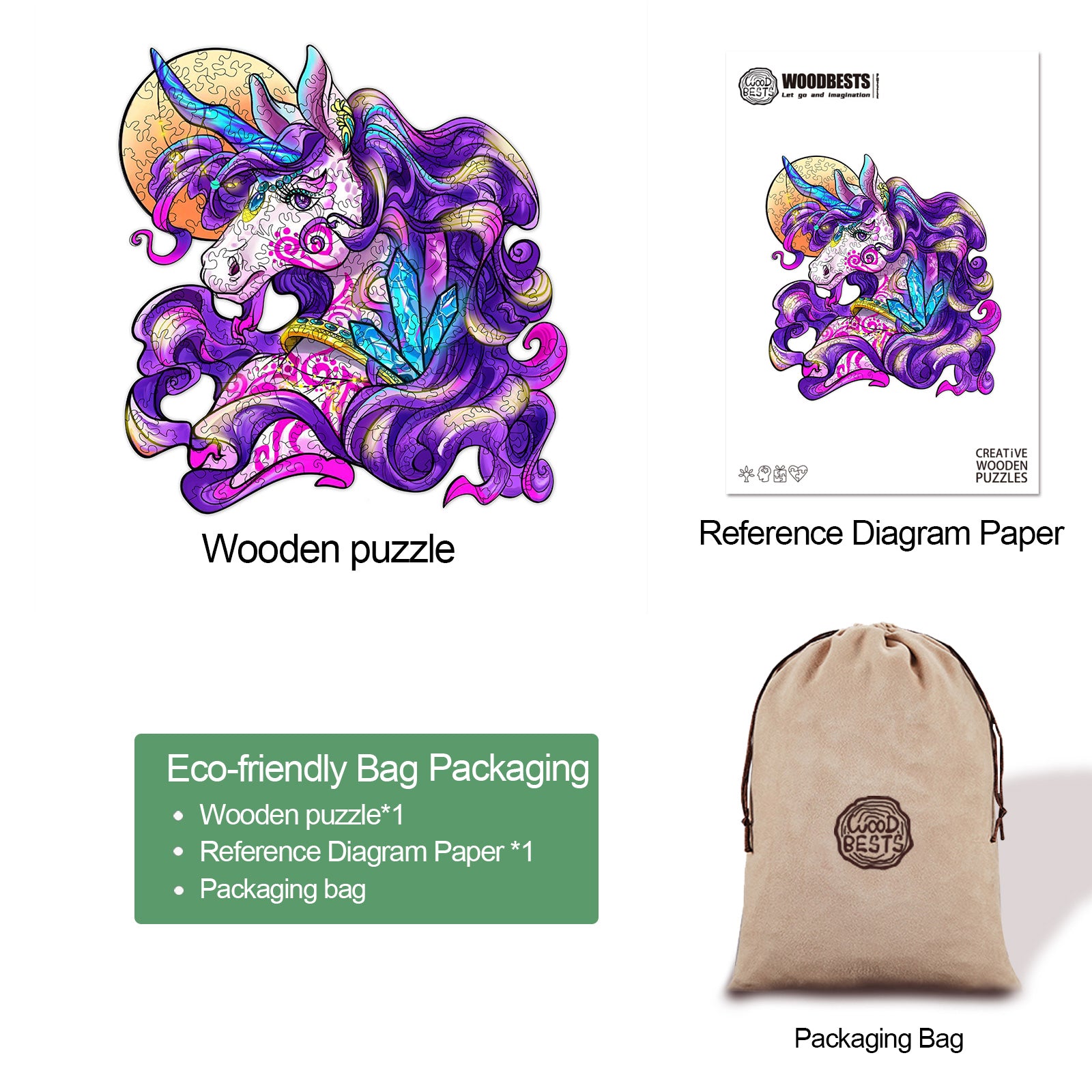 Eudemon Totem Wooden Jigsaw Puzzle