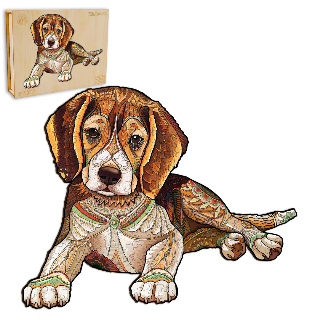 Beagle Wooden Jigsaw Puzzle