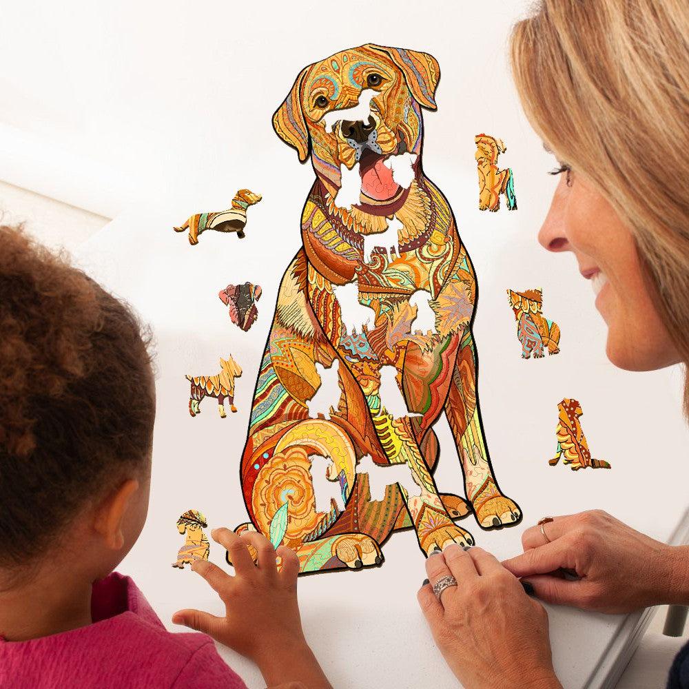 Labrador Wooden Jigsaw Puzzle