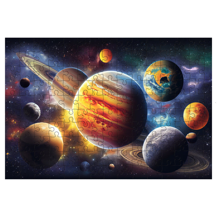 Solar System Planets Jigsaw Puzzle[300PCS/500PCS/1000PCS]-Woodbests