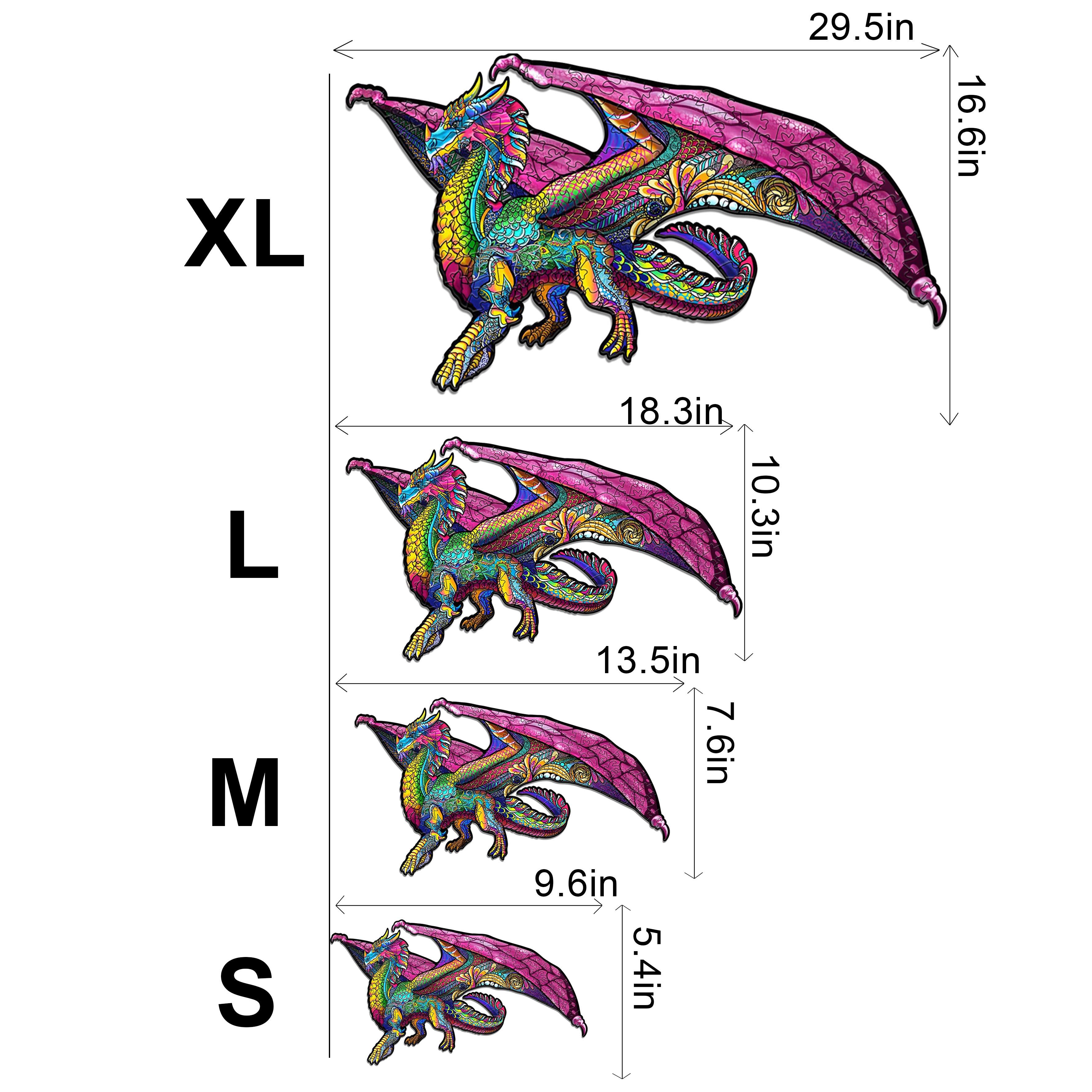 Dream Dragon Wooden Jigsaw Puzzle