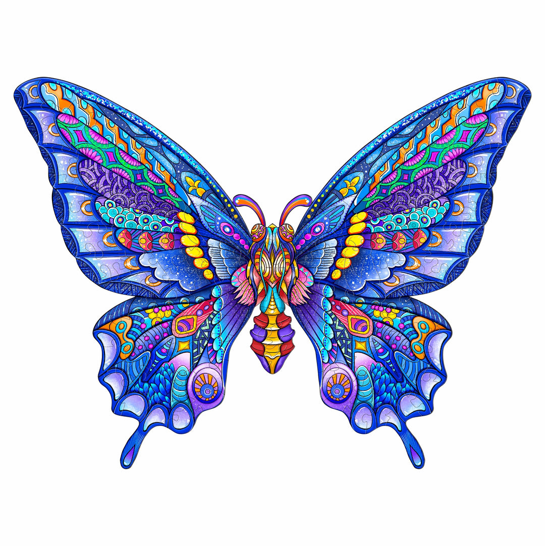 Charming Butterfly Wooden Jigsaw Puzzle