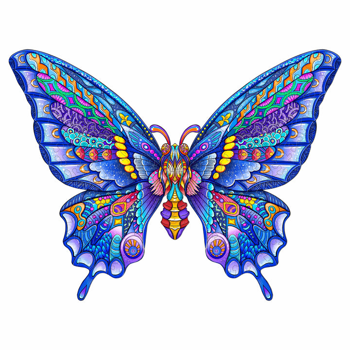 Charming Butterfly Wooden Jigsaw Puzzle-Woodbests