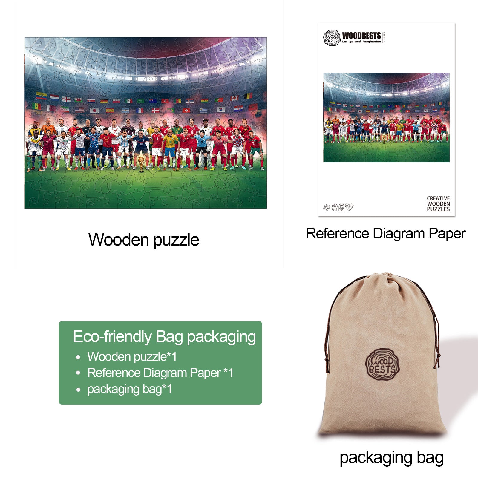The World Cup Challenge(Accept Personalized Photo Puzzle)