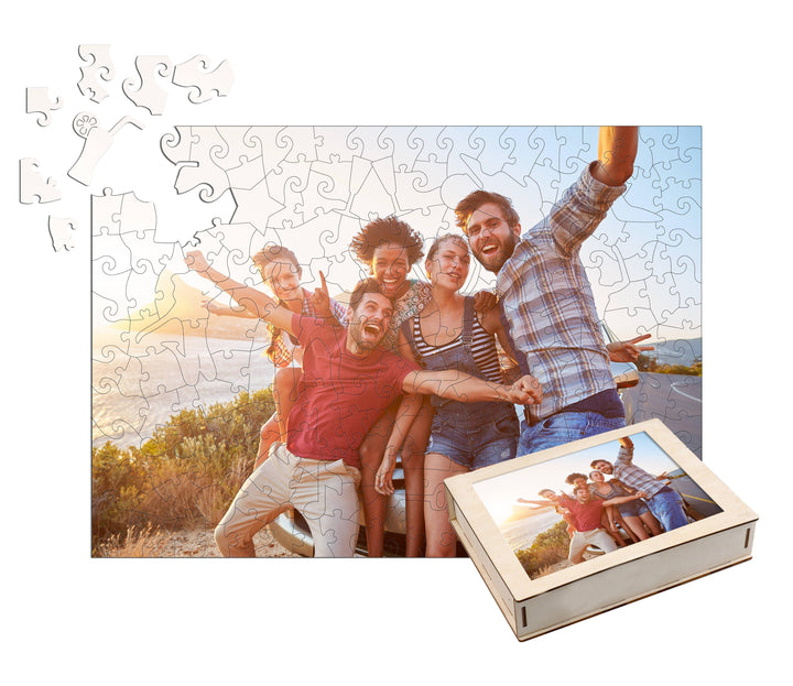 Personalized Friendship Photo Wooden Puzzle