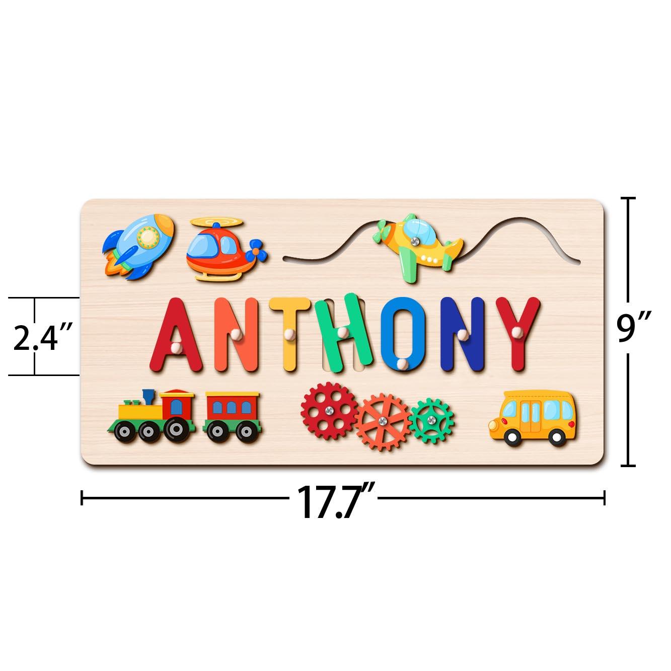 Personalized Baby Name Puzzle Advanced Toys