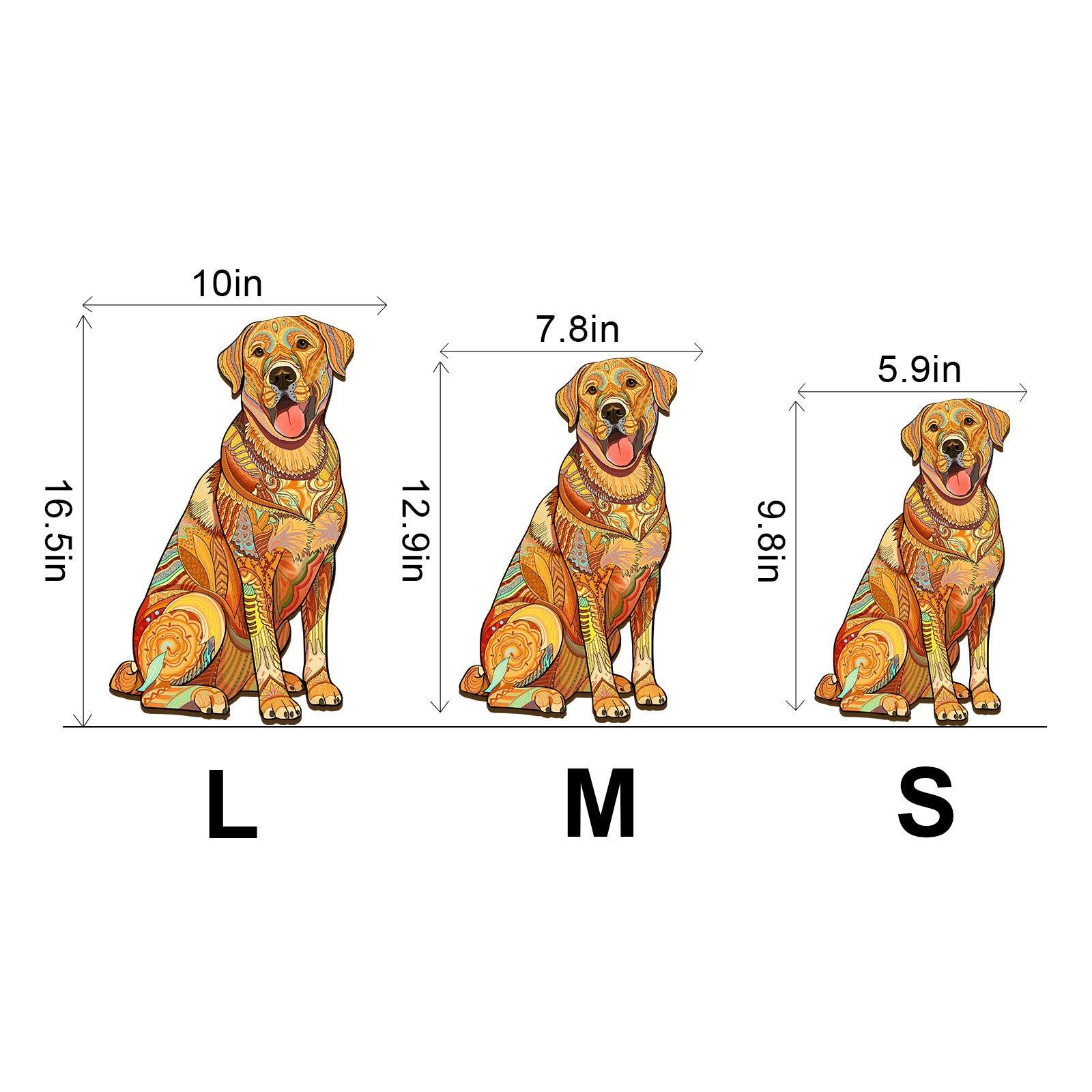 Labrador Wooden Jigsaw Puzzle