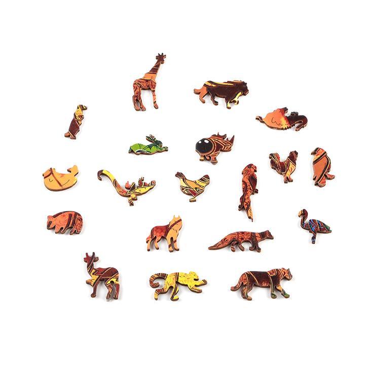 Brave Bear Wooden Jigsaw Puzzle