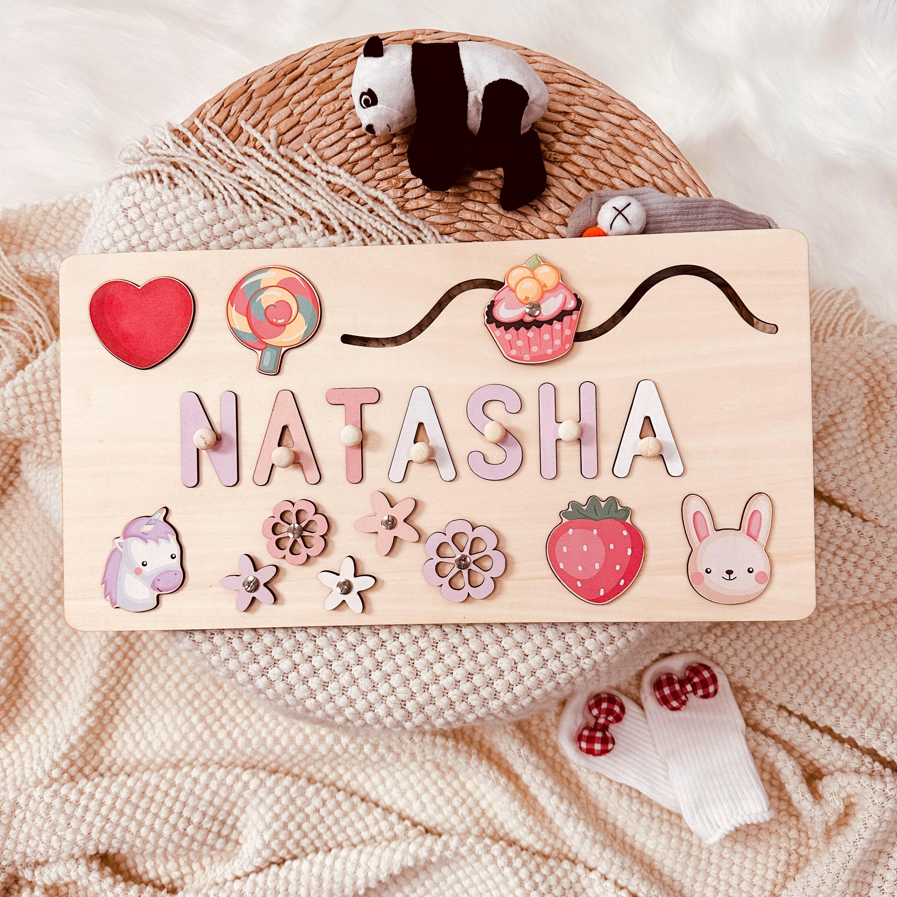 Personalized Baby Name Puzzle Advanced Toys