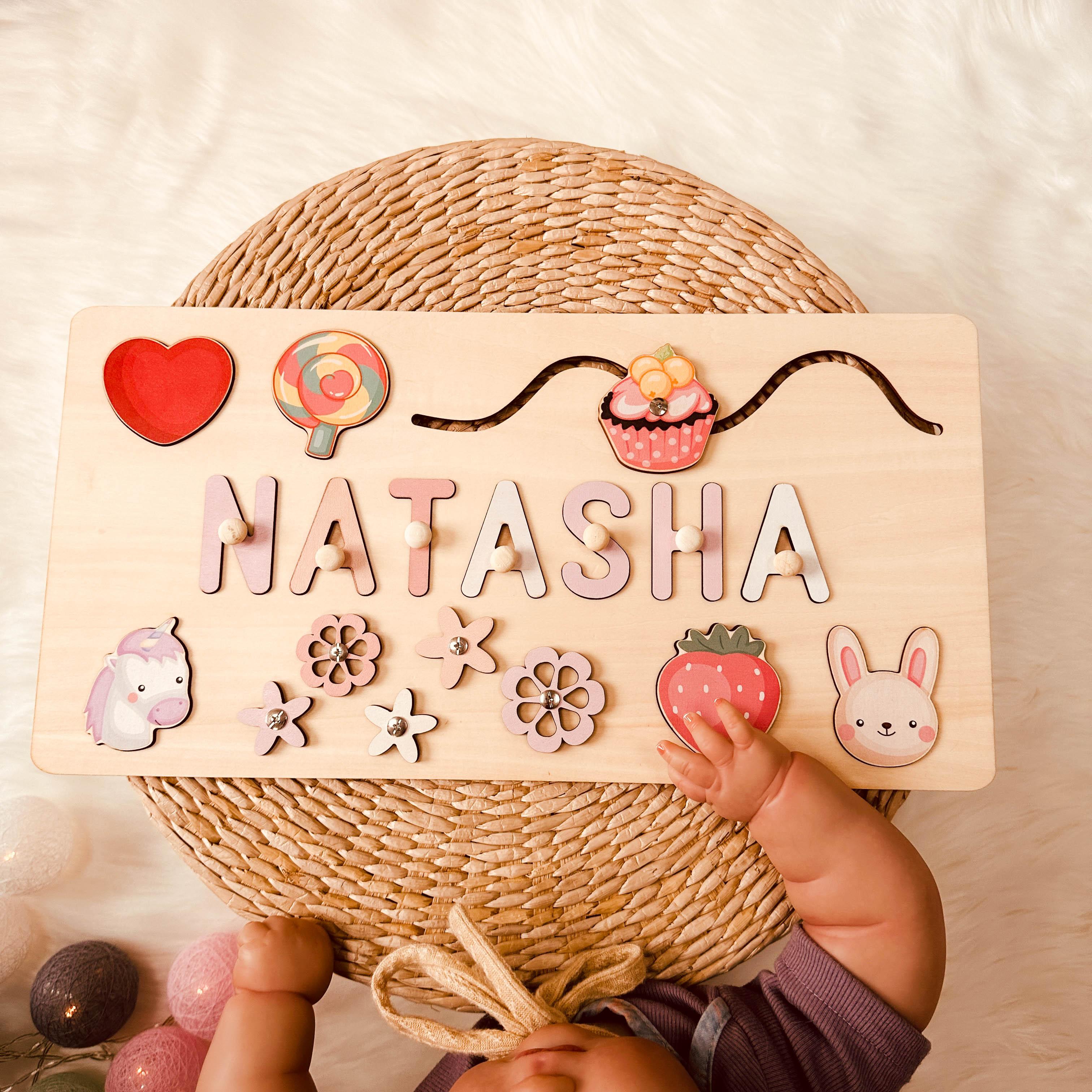 Personalized Baby Name Puzzle Advanced Toys